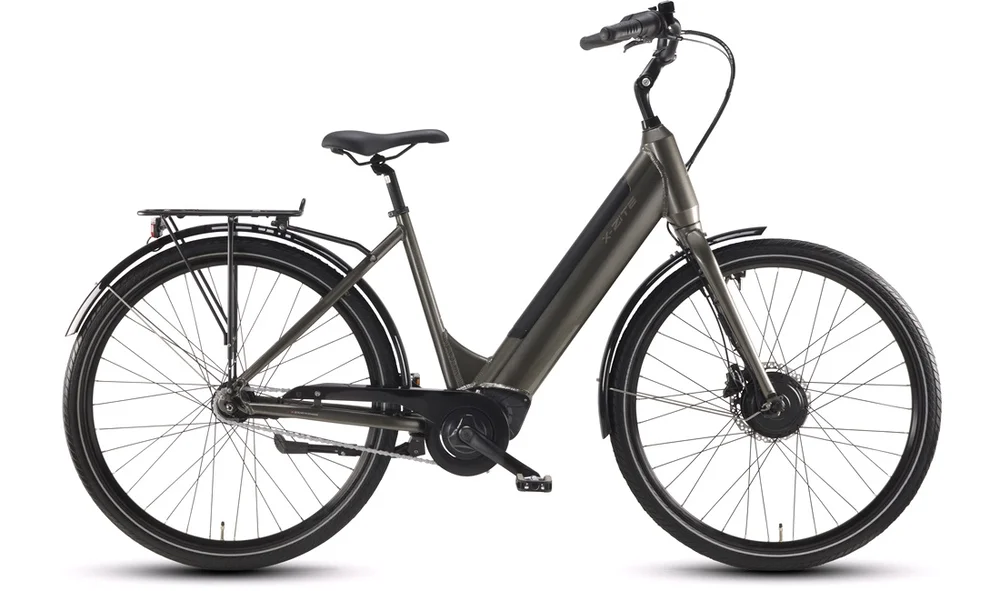 El-sykkel 28\ Comfort 7 11Ah 7-g grå v:5556630″