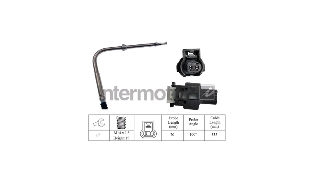 Sensor, Eksostemperatur 27128 (Intermoto v:4233818