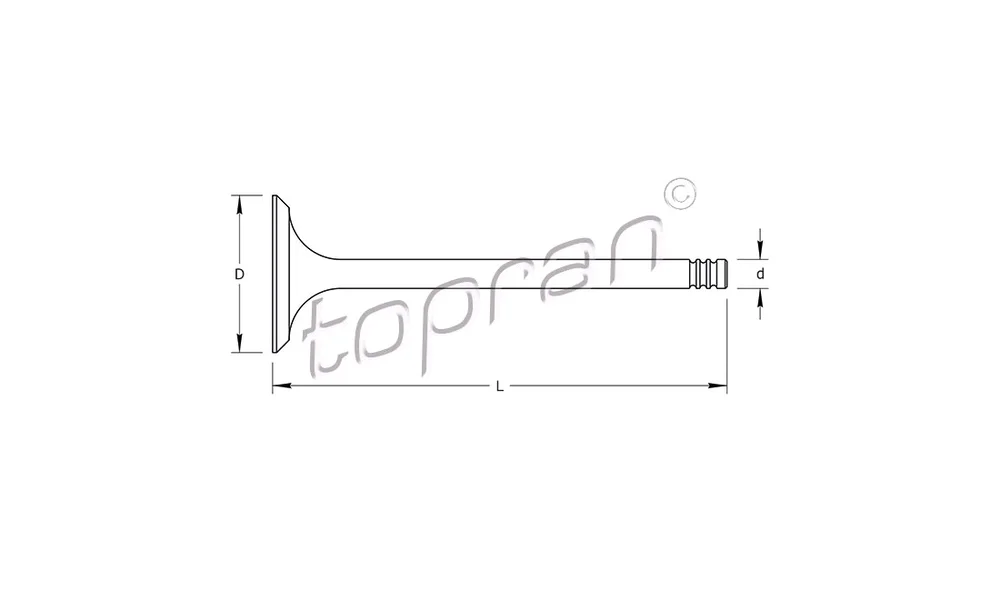 Utløpsventil – 205 579 – (Topran) v:8767492 Utløpsventil – 205 579 – (Topran) v:8767492