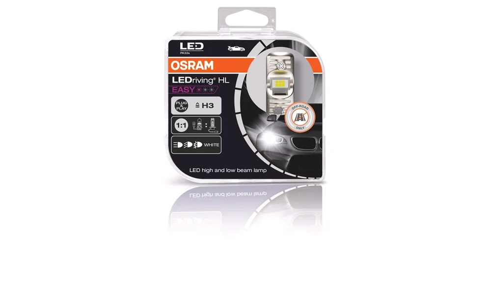 Pæresett H3 LEDriving Easy (Osram) v:4231532