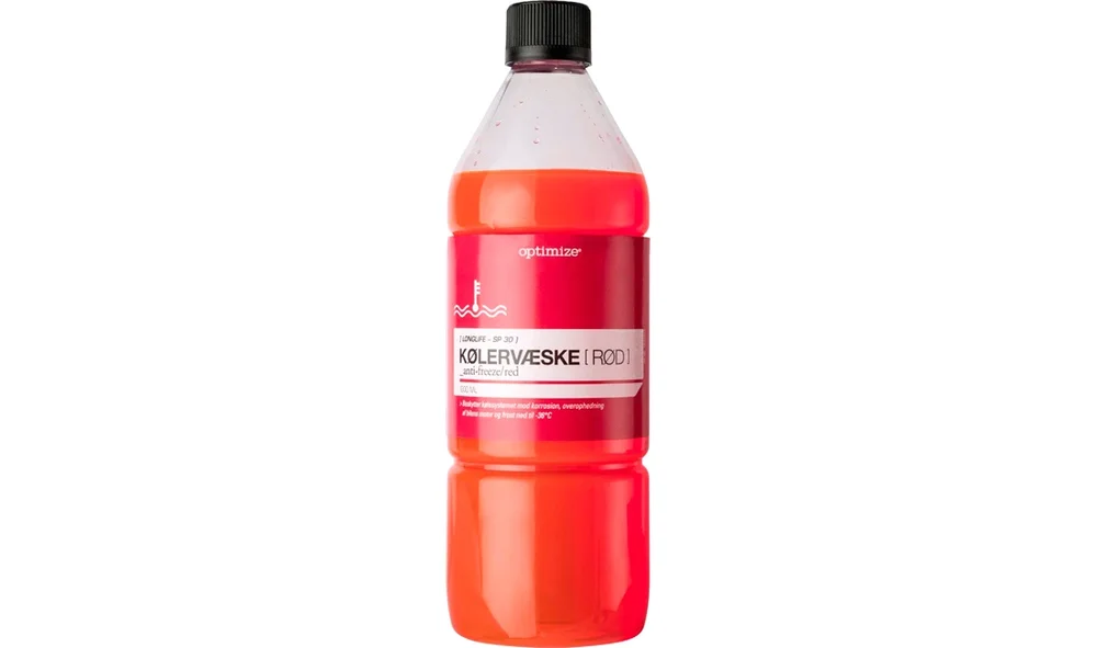 Kjølevæske, Rød, 1 liter v:883936