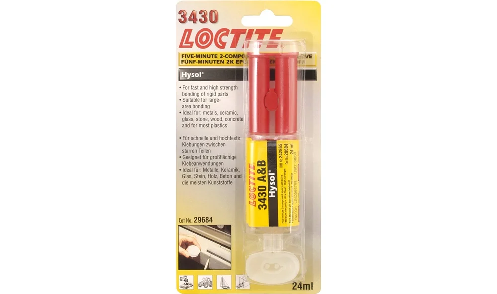 Loctite lim epoxy 2-komponent 25ml, 3430 v:8546416 Loctite lim epoxy 2-komponent 25ml, 3430 v:8546416