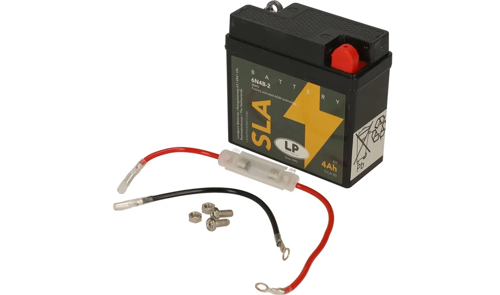 Batteri LP 6V-4Ah 6N4B-2 AGM SLA v:6768147