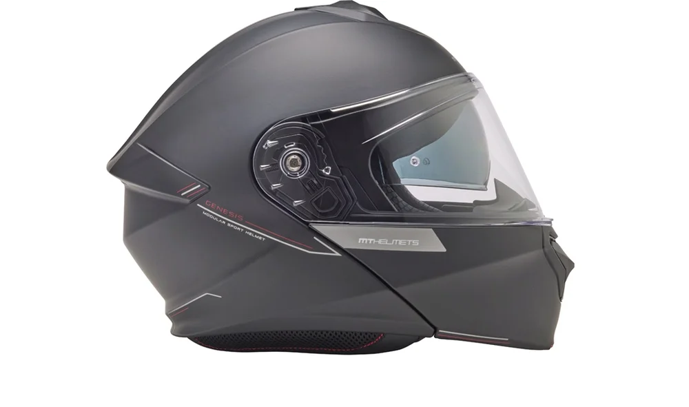 Flip-up hjelm MT Genesis SV mattsvart S v:9956050